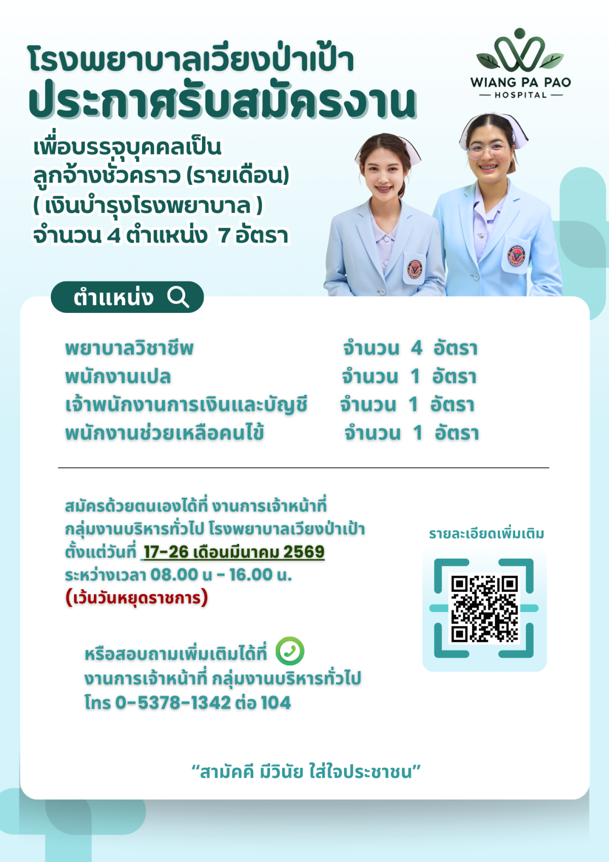 โรงพยาบาลเวียงป่าเป้า