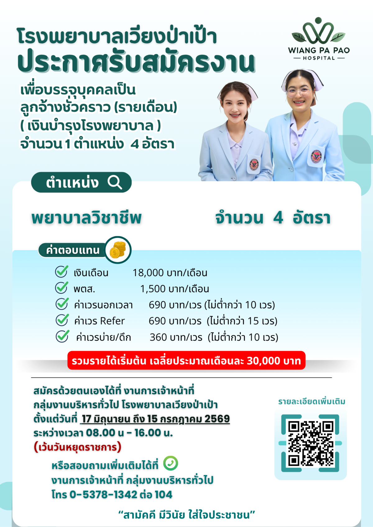 โรงพยาบาลเวียงป่าเป้า